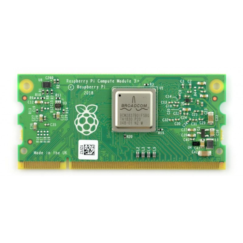 Raspberry Pi CM3 + - výpočetní modul 3+ - 1,2 GHz, 1 GB RAM + 32 GB eMMC