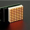 Matrix LED 8x8 1,2 '' - malý 32x32mm - žlutý - zdjęcie 3
