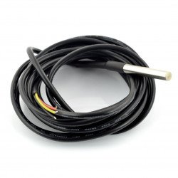 Vodotěsná sonda s teplotním senzorem DS18B20 - 3 m