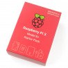 Startovací sada Raspberry Pi 3 B + WiFi + červené a bílé pouzdro + originální napájecí zdroj + karta microSD - zdjęcie 9