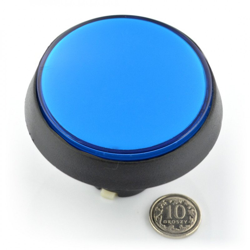 Tlačítko 6cm - modré (verze eco2)