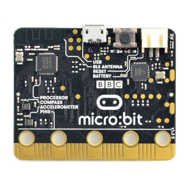 MicroBit - balíček minipočítače BBC - 10 ks.