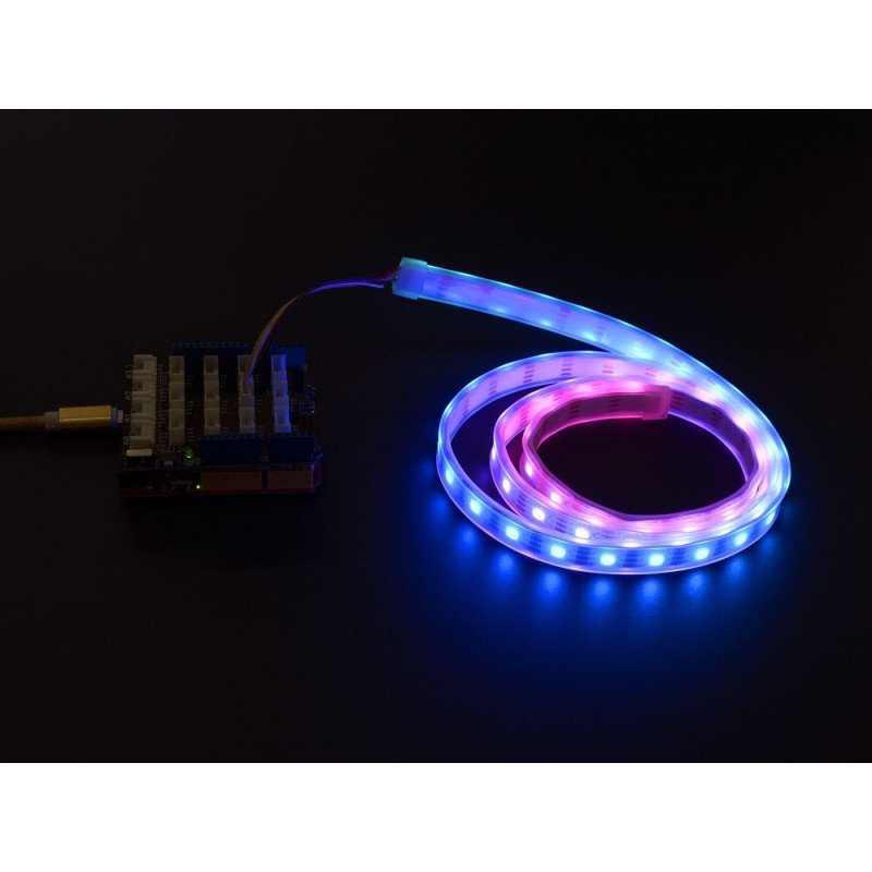 Grove WS2813 RGB LED - vodotěsný - 60 LED / m - 1m
