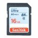 Paměťová karta SanDisk Ultra SD / SDHC 16 GB 533x UHS-I třídy 10 Paměťová karta SanDisk Ultra SD / SDHC 16 GB 533x UHS-I třídy 10