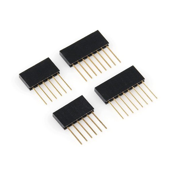 Sada samičích konektorů rozšířených pro Arduino Mega a Pro -