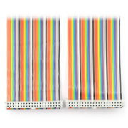 Kabel IDC 40kolíková zásuvka-zásuvka 20 cm Raspberry Pi B +