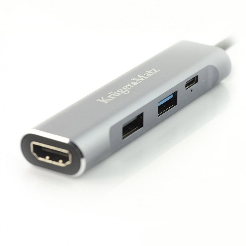 Adaptér (HUB) USB typu C na port HDMI / USB 3.0 / USB 2.0 / C