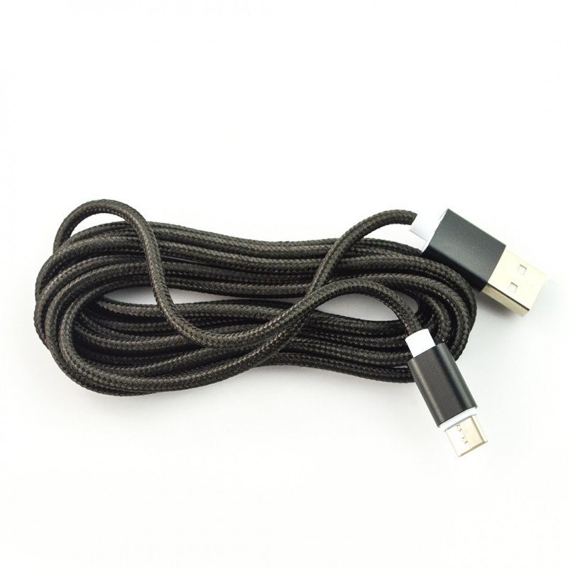 Kabel USB - USB typu C M-Life černý 2m