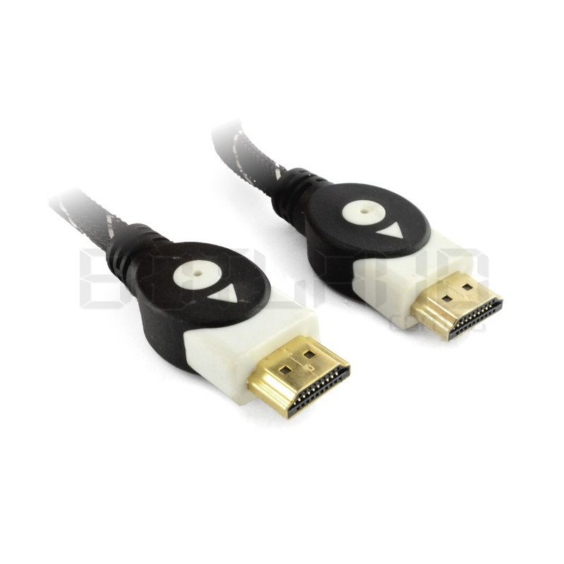 Kabel HDMI TB-101 třída 1.4 Titanum - dlouhý 1,8 m