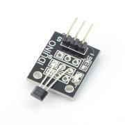 Iduino - magnetické pole Hallova senzoru