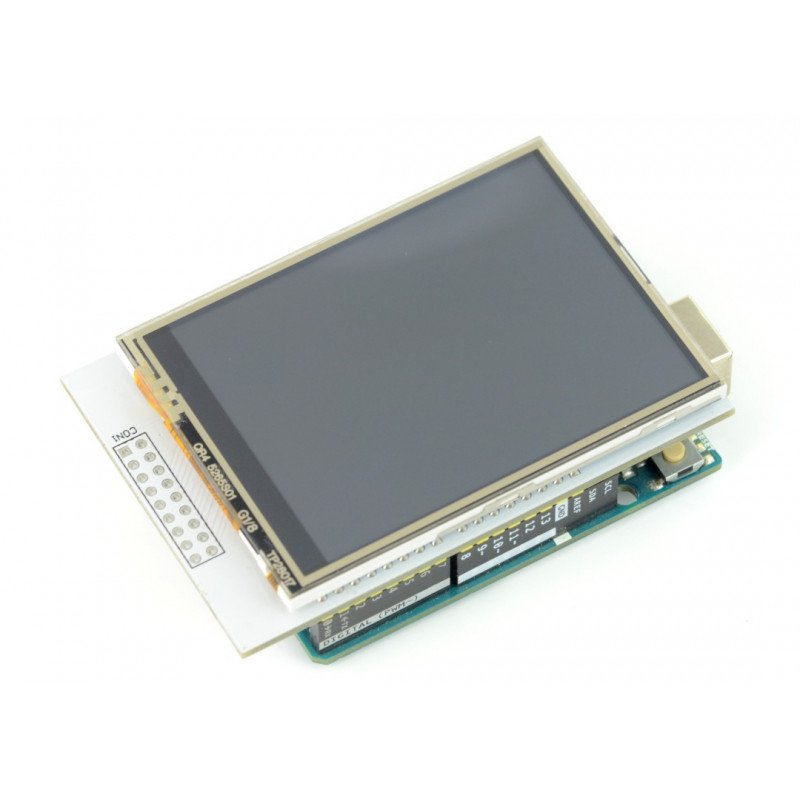 Dotykový TFT LCD displej 2,8 '' 320x240px se čtečkou microSD - štít pro Arduino