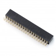 Zásuvka 2x20, rastr 2,54 mm pro Raspberry Pi - úhlová