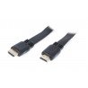 Kabel HDMI Blow Classic třídy 1.4 - plochý, černý, dlouhý 3,0 m - zdjęcie 2
