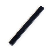Pásek s vnitřním zlatem 2x40, rozteč 2,54 mm