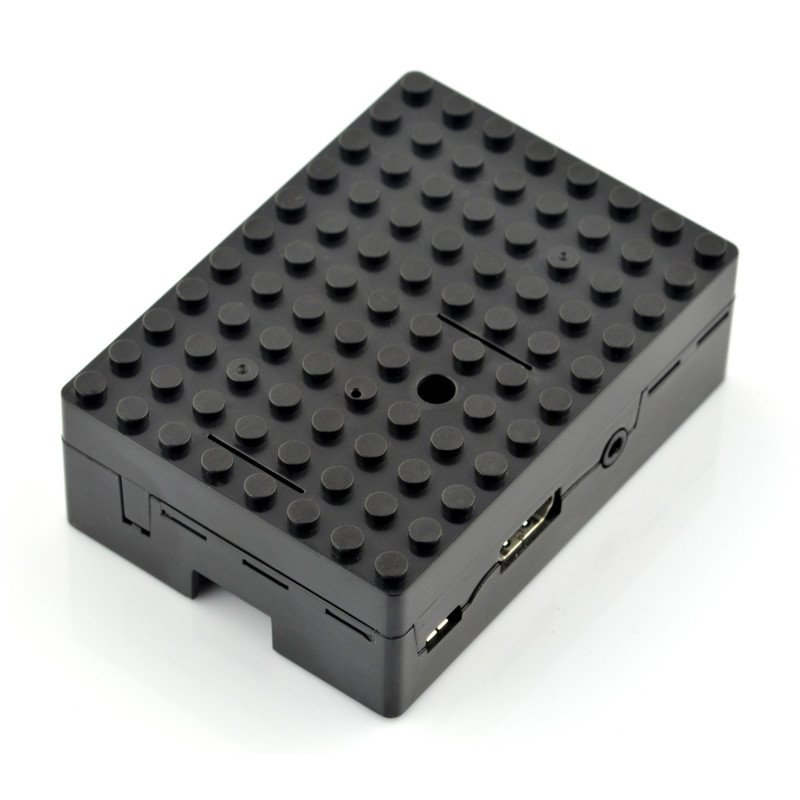 Pi-Blox - pouzdro Raspberry Pi Model 2 / B + - černé