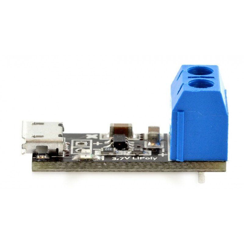 Mikro nabíječka LiPoly - nabíječka microUSB Li-Pol 1S 3,7 V