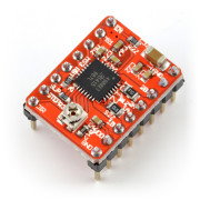 Budič krokového motoru A4988 RepRap - červený