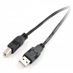 Kabel USB A - B s feritovým filtrem - 1,8 m