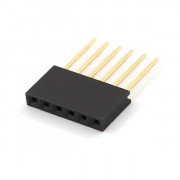 Rozšířená zásuvka 1x6, rastr 2,54 mm pro Arduino