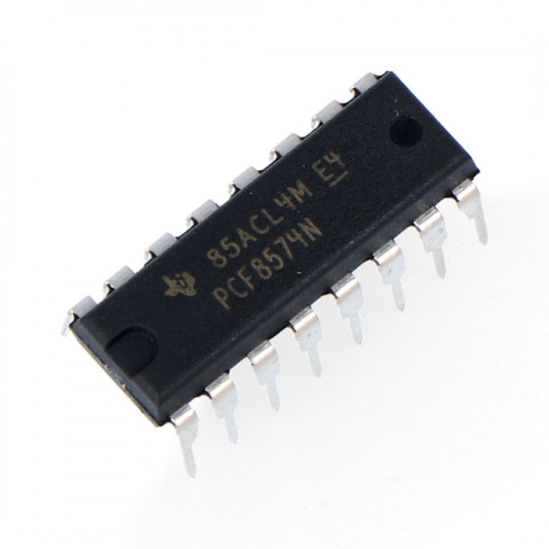 PCF8574 - expandér vývodů mikrokontroléru