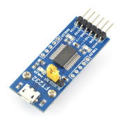Převodník USB-UART FTDI FT232 - microUSB zásuvka