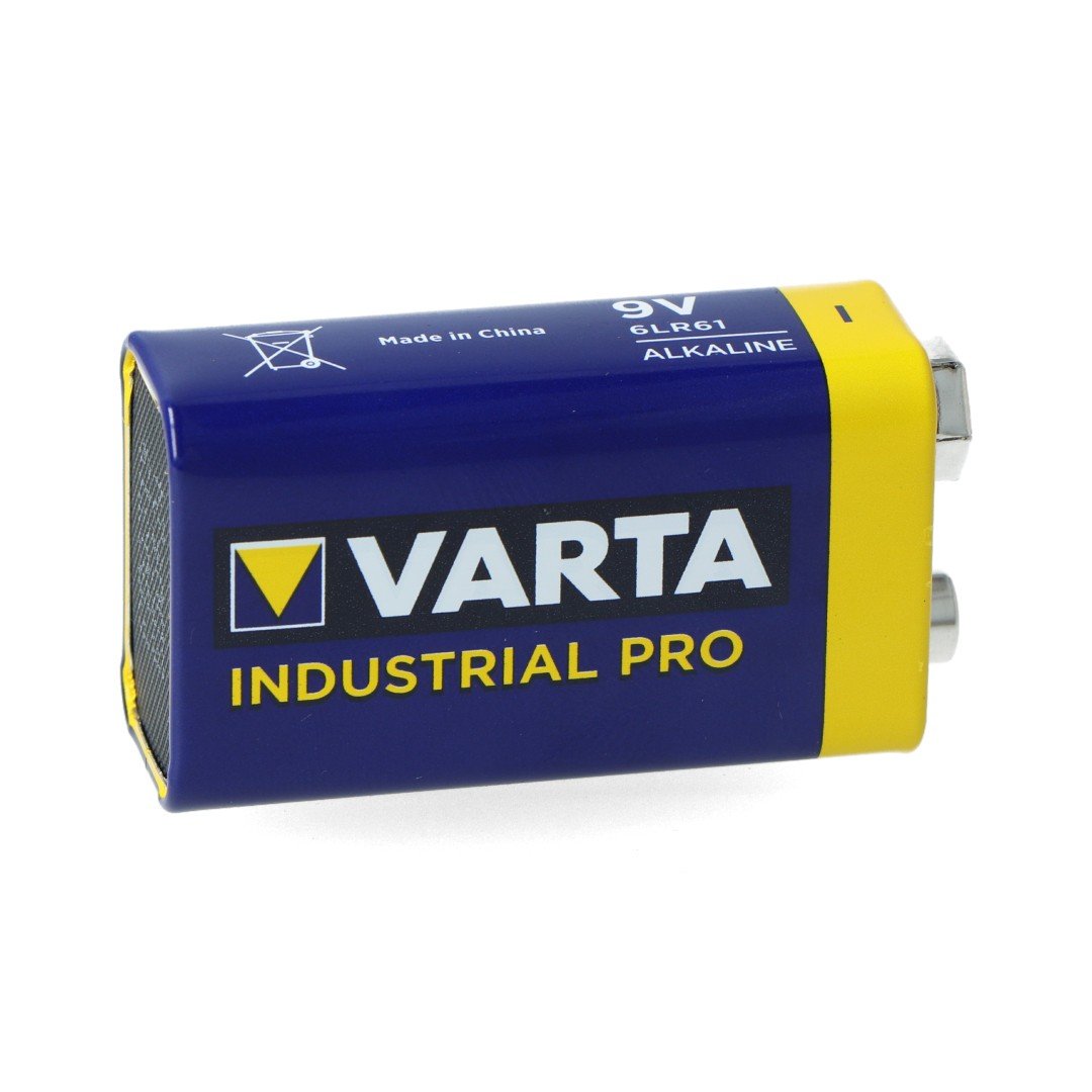 Alkalická baterie Varta Industrial 9V 4022 6LR61