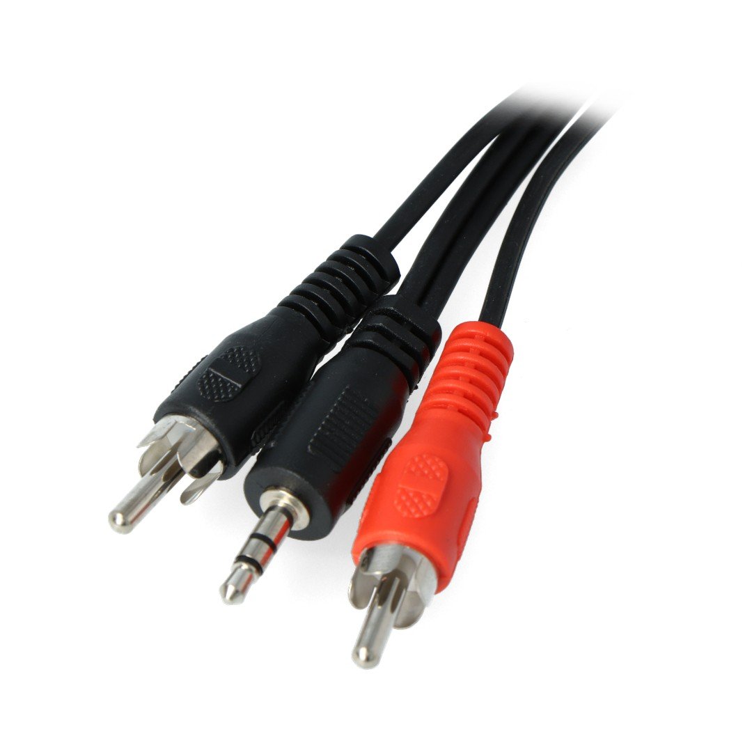 Jack 3,5 - 2 x RCA 1,8 m kabel