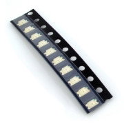LED dioda smd 1206 červená - 10 ks.