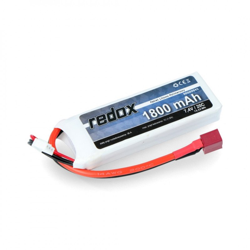LiPol Redox 1300 mAh 20C 7,4V