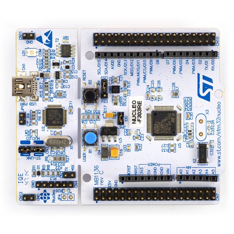 STM32 NUCLEO-F303RE - STM32F303RET6 ARM Cortex M4