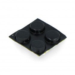 Kulatá nízká samolepící noha