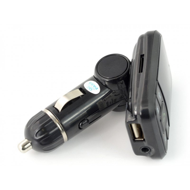 FM MP3 vysílač do auta - ART FM-08BT - Bluetooth, USB, microSD, LCD 1,3 ''