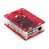 Pouzdro Raspberry Pi Model 4B - červené - LT-4B16 - zdjęcie 2