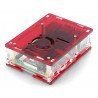 Pouzdro Raspberry Pi Model 4B - červené - LT-4B16 - zdjęcie 3