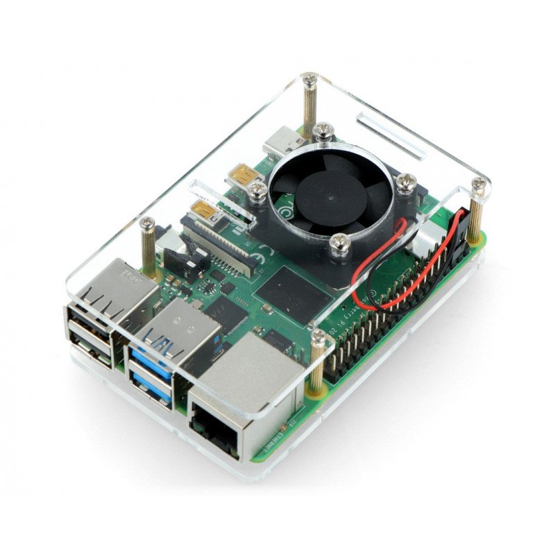 5V ventilátor 30x30x10 mm - pro pouzdro Raspberry Pi