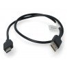 Kabel Lanberg USB typu A - C 2.0 černý QC 3.0 - 0,5 m - zdjęcie 3