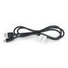 Černý kabel Lanberg USB typu A - C 3.1 - 1 m - zdjęcie 2