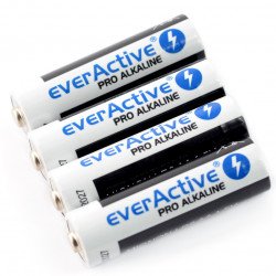 Alkalická AA baterie EverActive (R6 LR6) - 4 ks