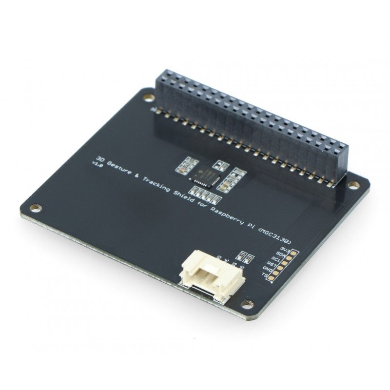 MGC3130 - Senzor gest a 3D sledování - štít pro Raspberry Pi