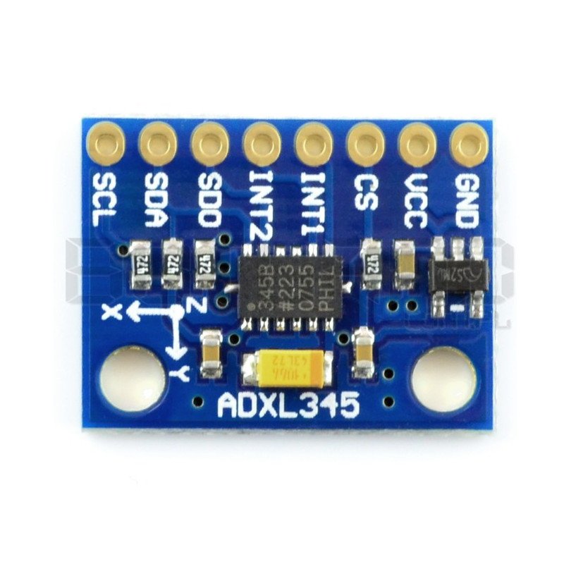 ADXL345 3osý digitální akcelerometr I2C / SPI - modul