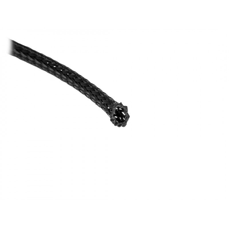 Kabelové opletení Landberg 6mm (3-9mm) černý polyester 5m