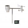 Bezdrátová meteorologická stanice s hodinami DCF a senzorem pro venkovní použití - zdjęcie 1