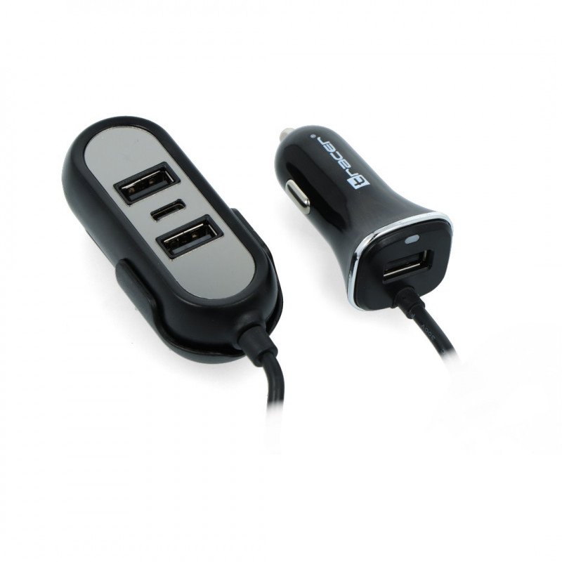 Nabíječka do auta TRACER 12 - 24V Multicharge 3 x USB 7,2A + PD 18W