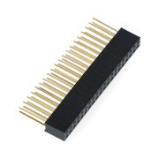 Zásuvka 2x20, rastr 2,54 mm pro Raspberry Pi - dlouhá