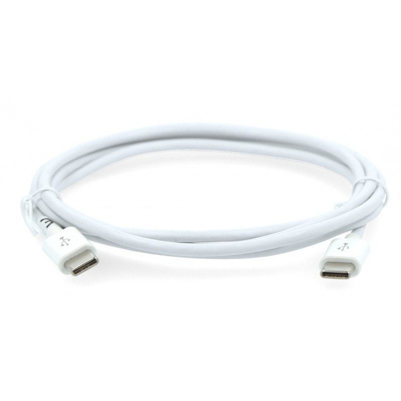 Kabel TRACER USB C - USB C 2.0 bílý - 1,5 m