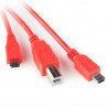 USB kabel Cerberus 3v1 1,8m - SparkFun CAB-12016 - zdjęcie 3