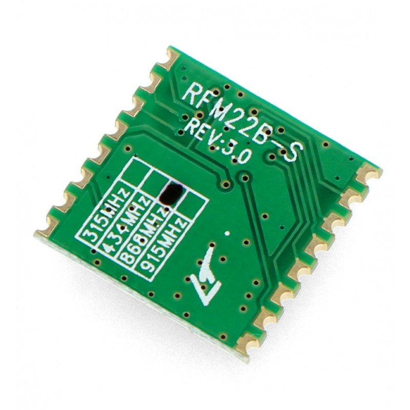 Rádiový modul - RFM22B-868S2 868MHz - SMD transceiver