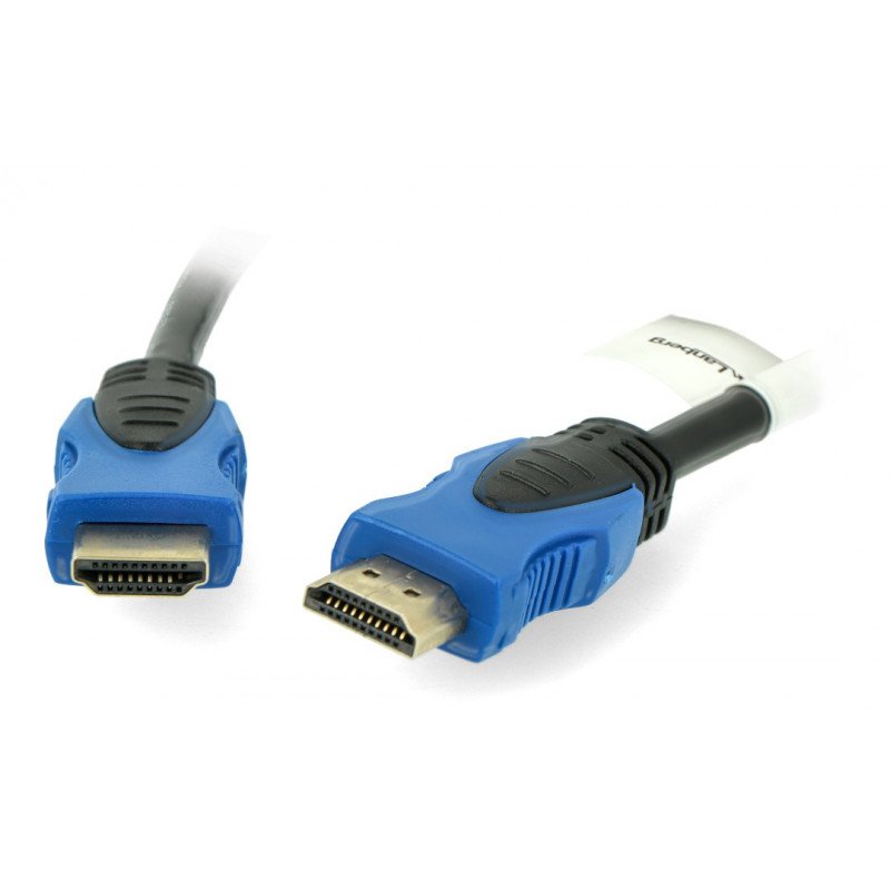 Kabel HDMI 2.0 Lanberg 4K - 0,5 m