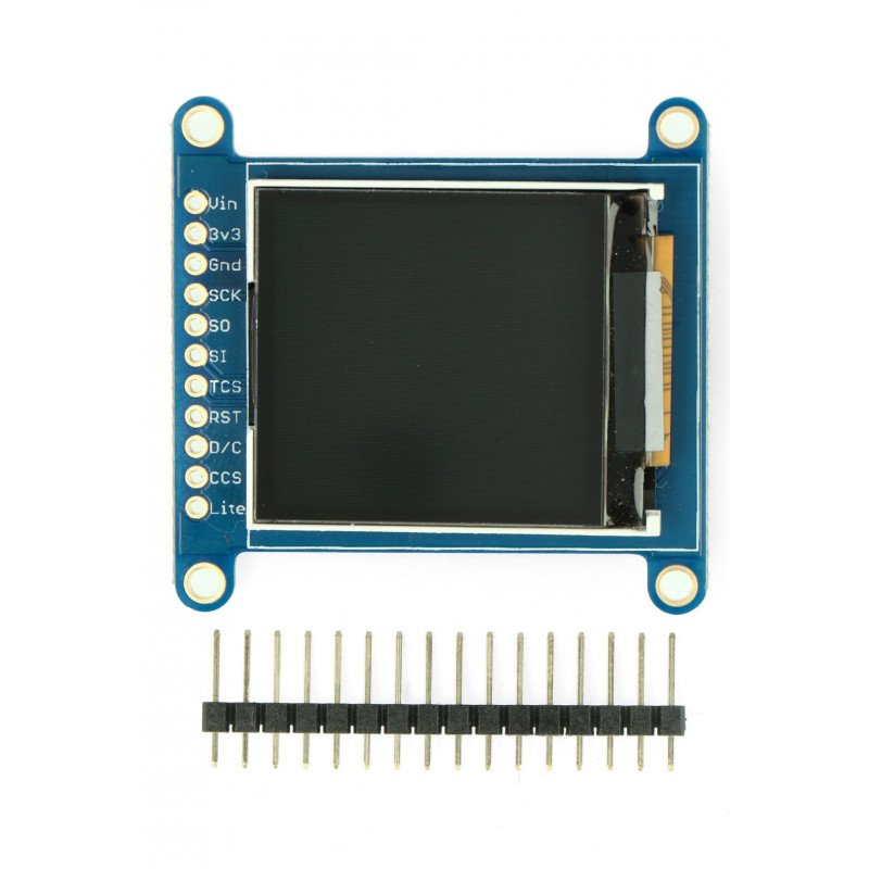 1,44 "128 x 128 TFT LCD displej se čtečkou microSD