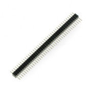 1 × 40 přímá zástrčka se zlatým kolíkem